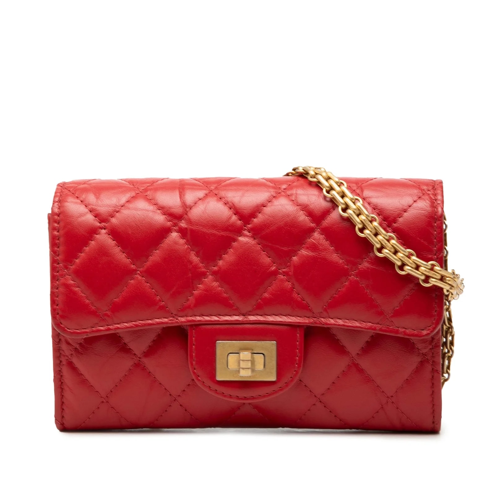 Chanel — Aged Reissue 2.55 With Chain — Handbag — resale