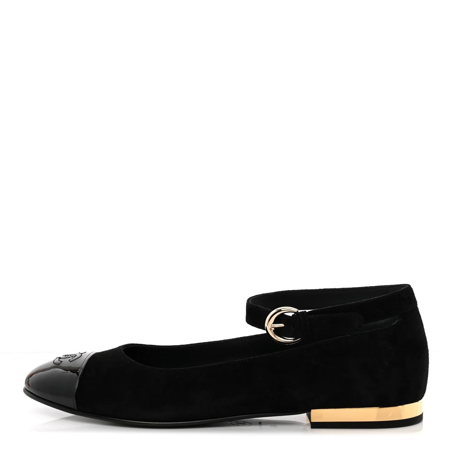 Chanel — Cap Toe CC Mary Jane 40 — Designer Shoe — resale
