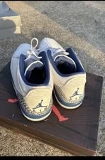 Air Jordan — Retro Air Jordan 3 Retro 'Wizards' Size 14 CT8532-148 — Sneaker — resale