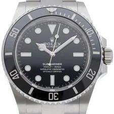 Rolex — Rolex Submariner Watches 124060 Stainless Steel mensWatch Black Brand-new Item — Watch — resale