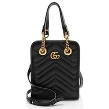 Gucci — Gucci Matelasse GG Marmont Mini — Handbag — resale