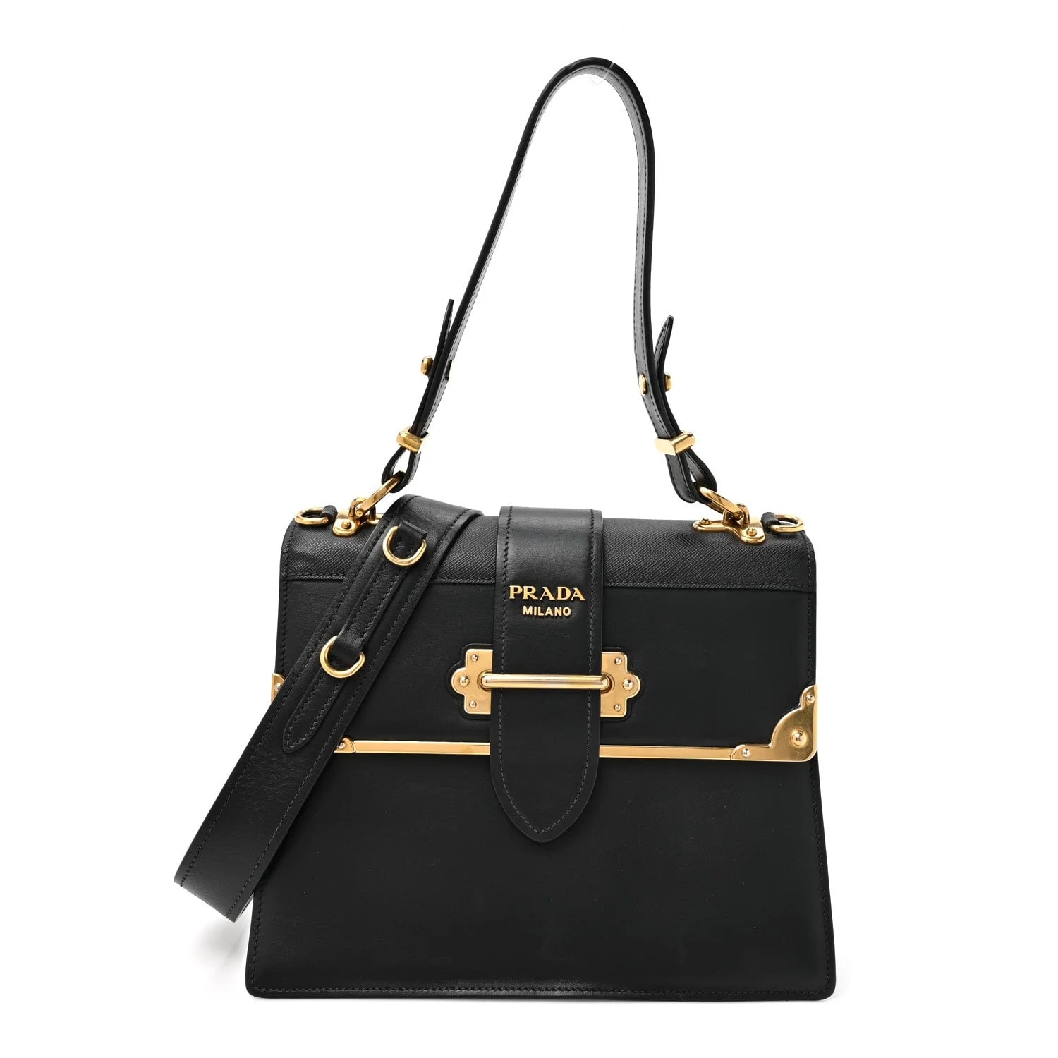 Prada — City Cahier Top Handle — Handbag — resale
