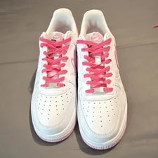 Nike — Nike Air Force 1 Low Top Lace-Up Solid — Sneaker — resale