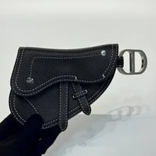 Dior — Dior Mini Saddle Charm Key Ring Hardware Runway — Handbag — resale