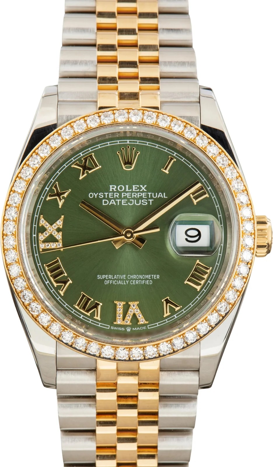 Rolex — Rolex Datejust 126283 Steel & 18k Yellow Gold — Watch — resale