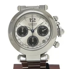 Cartier — Cartier Pasha C W31048M7 Stainless Steel 35mm Automatic #SNW273 — Watch — resale