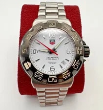 TAG Heuer — TAG Heuer WAH1111.BA0850 Formula 1 Swiss Quartz White Stainless Steel — Watch — resale
