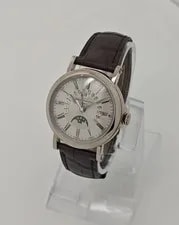 Patek Philippe — Patek Philippe Perpetual Calendar 18K White Gold 5159G 2022 £78k RRP — Watch — resale