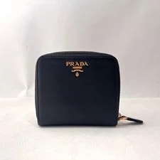 Prada — Prada Compact Zip Bifold Wallet 0216 From Japan — Handbag — resale