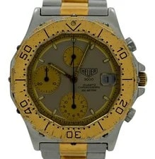 Heuer — Heuer (Pre-Tag) 38mm Two Tone 3000 Series Chronograph Swiss 234.206! — Watch — resale