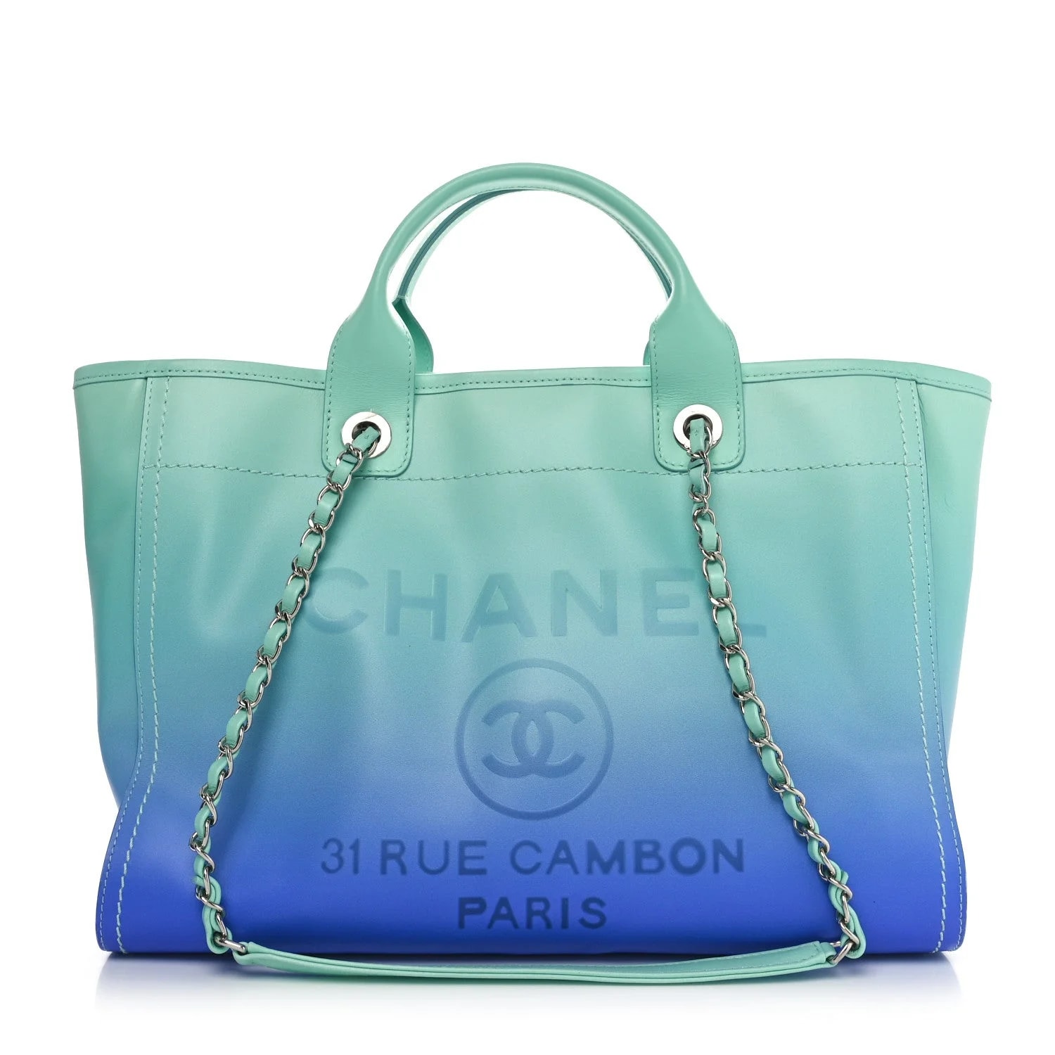 Chanel — Shaded Small Deauville Light — Handbag — resale