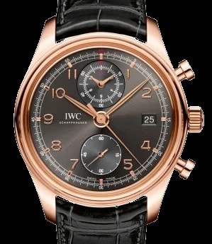 Worldofluxuryus — IWC Portuguese Chronograph Classic 18kt Rose Gold ’s — Watch — resale