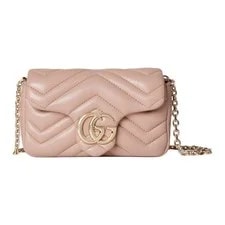 Gucci — Gucci GG Marmont V Shape Pattern Mini — Handbag — resale