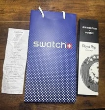 Audemars Piguet X Swatch — New Audemars Piguet X Swatch Royal Pop Ocho Negro — Watch — resale