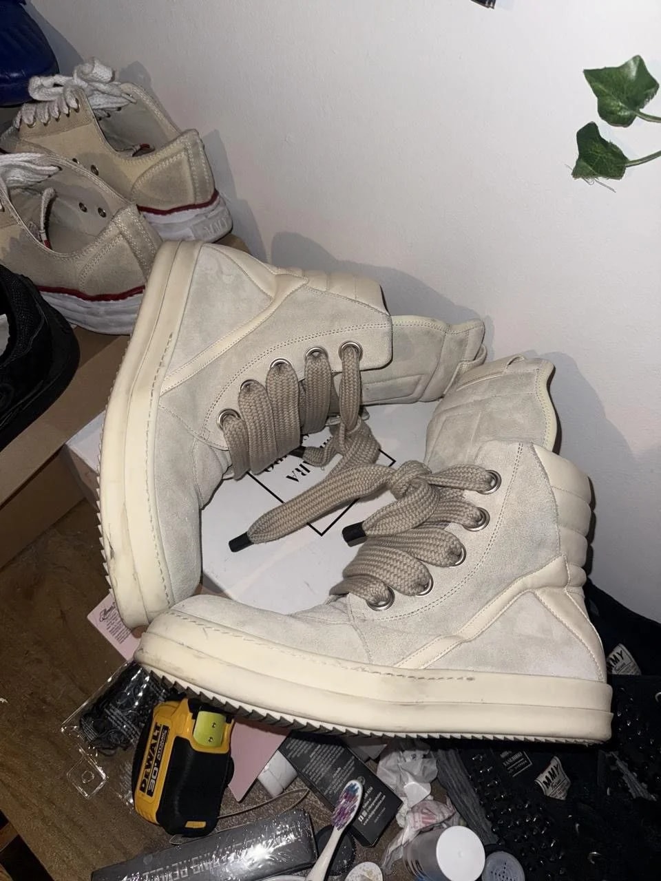 Rick Owens — Rick Owens Jumbo Lace Geobaskets — Sneaker — resale