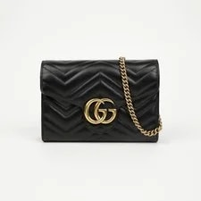 Gucci — Gucci GG Marmont Matelassé Mini Chain 157004097 — Handbag — resale