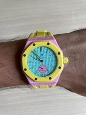 Audemars Piguet X Swatch — Audemars Piguet X Swatch Royal Pop Otg Pink SSX03J100N NEW With Strap — Watch — resale