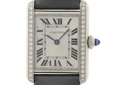 Cartier — Cartier Tank Must de SM W4TA0016 Stainless Steel / Satin 22mm Silver Dial #DW412 — Watch — resale