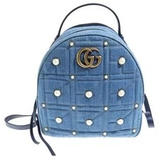 Gucci — Gucci GG Marmont Backpack Rucksack 476671 00e8f62809375b311da9 — Handbag — resale