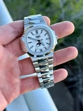 Patek Philippe — 2015 Patek Philippe Nautilus 5726/1A-010 40mm White Dial — Watch — resale