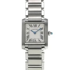 Cartier — Cartier Tank W51008Q3 25mm Stainless Steel Silver #WW2759 — Watch — resale