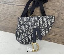 Dior — Dior Logo Saddle Belt and — Handbag — resale
