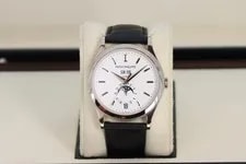 Patek Philippe — Patek Philippe Annual Calendar Moonphase 5396G-011, Silver Dial -18kt White Gold — Watch — resale
