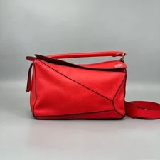 Loewe — Auth Loewe Puzzle Geometric Small Crossbody Hardware — Handbag — resale