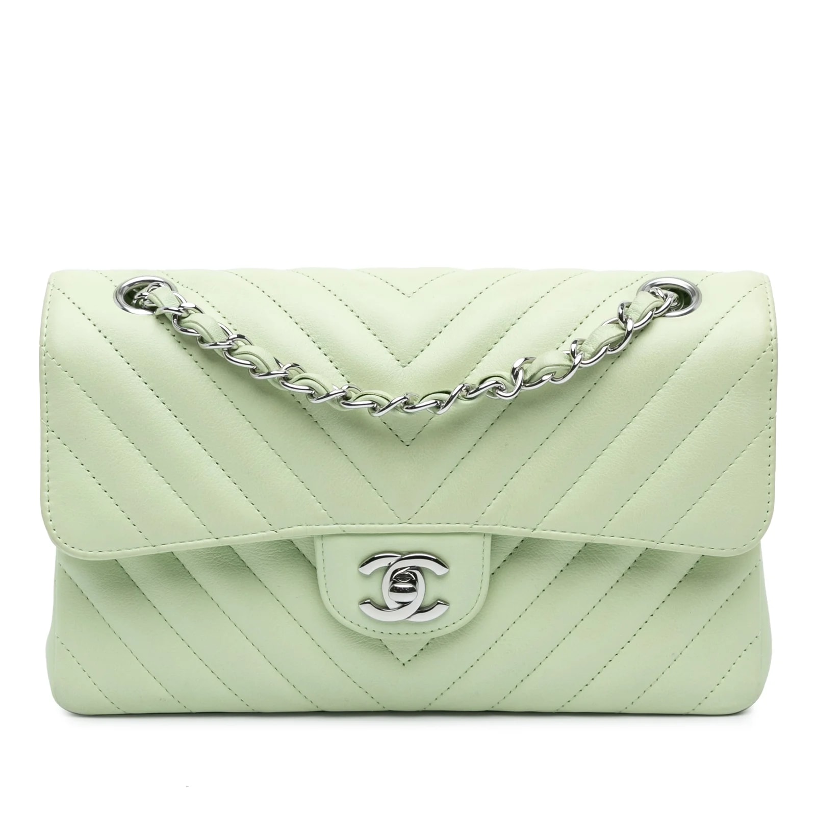 Chanel — Chanel Chevron Small Classic Double Flap — Handbag — resale