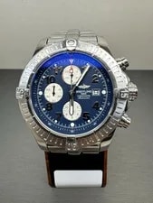 Breitling — Breitling Super Avenger Chronograph Automatic Blue Dial — Watch — resale