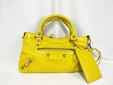 Balenciaga — Balenciaga the First Motorcycle 2Way Small Pre-owner Good — Handbag — resale