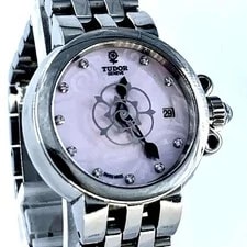 Tudor — Tudor Clair de Rose 35100 Automatic 10P Diamond White Shell Dial — Watch — resale