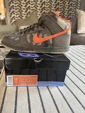 Nike SB — Nike SB Dunk High Pro Brian Anderson Camo — Sneaker — resale