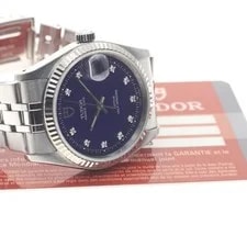 Tudor — Tudor Prince Date 74034 34mm SS Blue #C18744 — Watch — resale