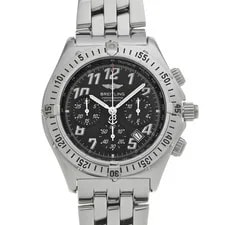 Breitling — Breitling Quartz A69048 ( A69048) 39mm Stainless Steel Black #WW2852 — Watch — resale