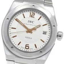 IWC — IWC Schaffhausen in Junior IW322801 Date Silver Dial Automatic _881919 — Watch — resale