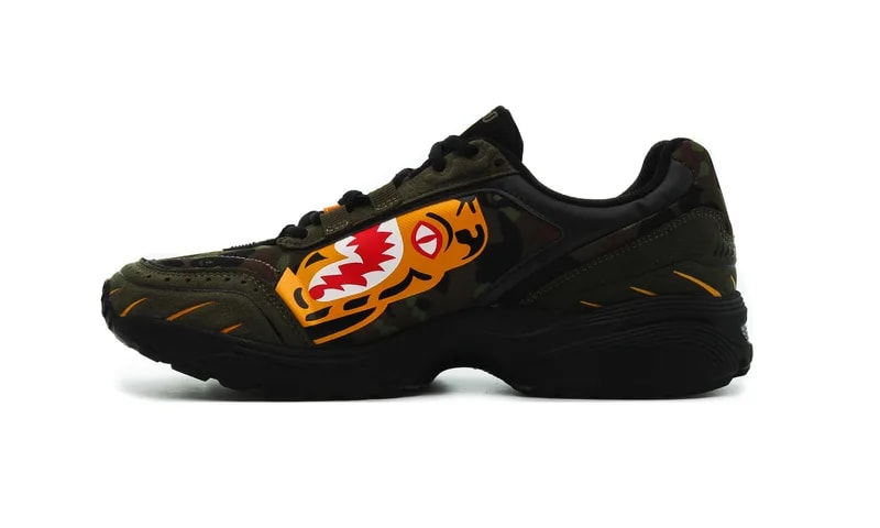Asics — Gel-1090 "A Bathing Ape Tiger Camo" 1023A061 200 — Sneaker — resale