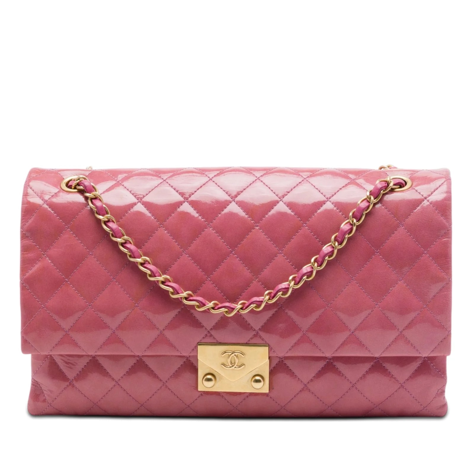 Chanel — Crinkled Pagoda Accordion Flap — Handbag — resale