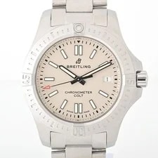 Breitling — Breitling Colt 41 A17313101G1A1 A17313 Ivory Automatic Number E 155970 — Watch — resale