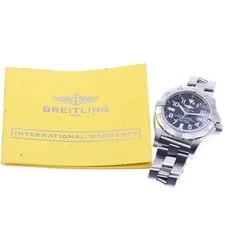 Breitling — Breitling Avenger Seawolf A17330 44mm SS Black #C20457 — Watch — resale