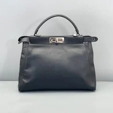 Fendi — Auth Fendi Peekaboo Medium Top Handle . — Handbag — resale