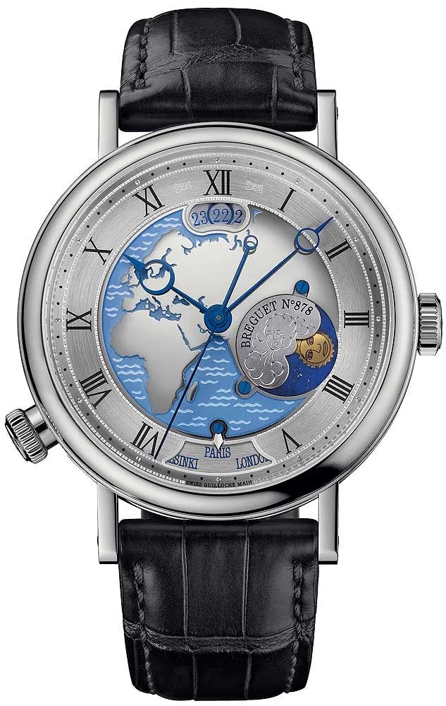 Worldofluxuryus — Breguet Classique Hora Mundi Platinum — Watch — resale