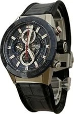 TAG Heuer — TAG Heuer Carrera Calibre Heuer 01 CAR201T.FC6406 Excellent A6954 — Watch — resale