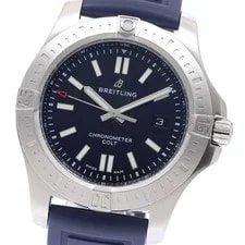 Breitling — 【junk】BREITLING A17388 Colt Date Automatic Black Dial SS Black Dial — Watch — resale