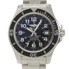Breitling — Breitling Superocean II S Automatic SS Black Dial A17365 OW0496 — Watch — resale