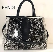 Fendi — Fendi 2jours Animal Print Excellent From Japan — Handbag — resale