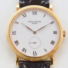 Patek Philippe — Patek Philippe Calatrava 3919J-001 Manual Yellow Gold From Japan G0614 — Watch — resale