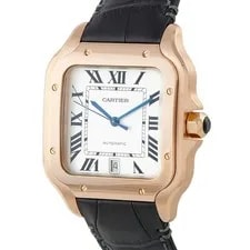 Cartier — Cartier Santos 40mm 18K Rose Gold Ref. WGSA0011 Full SET — Watch — resale