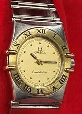 Omega — Omega Constellation 18k Gold & SS Swiss 22mm — Watch — resale