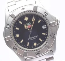 TAG Heuer — TAG Heuer 2000 Professional WE1110-R Black Dial Quartz — Watch — resale